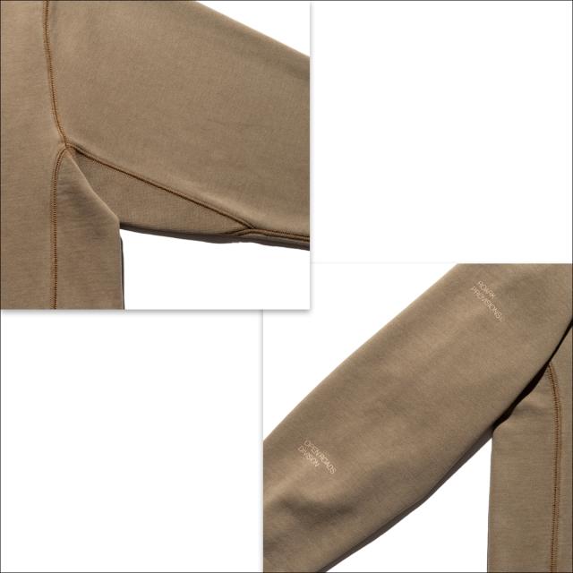 25 ROARK ロアーク パーカー "DIVISION" P/O HOOD SWEAT フーディー プルオーバー トップス 茶色 ヴィンテージ風 ウォッシュ加工 メンズ 2025年秋冬 品番 RSWJ1170 日本正規品