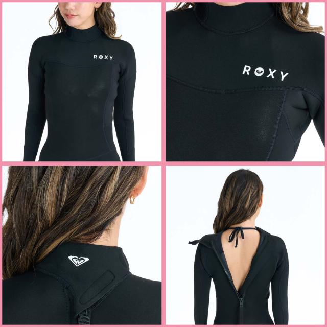 26 SS ROXY ロキシー ウエットスーツ ロンスプ 長袖 スプリング バック