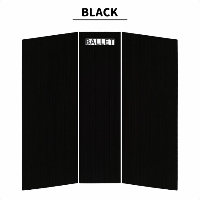 【予約販売品】 新品・定形外＞オクトパスフロントデッキパッド 4ピース（黒） サーフィン・ボディボード