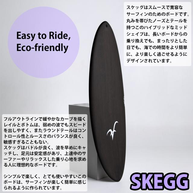 ALOHA SURFBOARDS アロハ サーフボード ALOHA SKEGG 5’10 エコスキン サーフィン ショートボード 5fin Futures 日本正規品_1