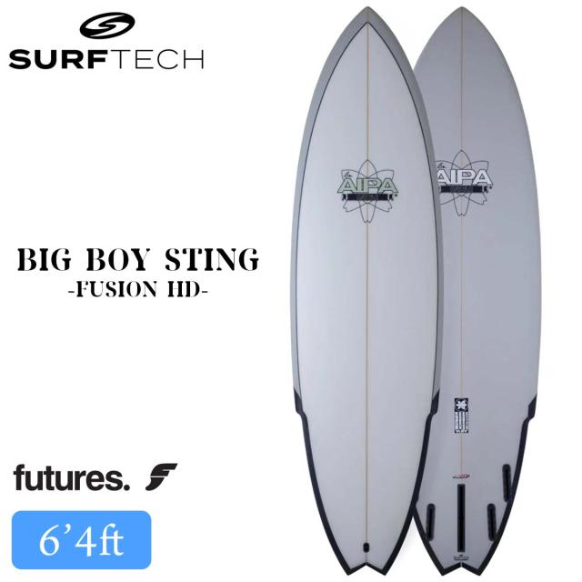 26 SURFTECH サーフテック サーフボード BIG BOY STING 6'4 6.4 ショートボード サーフィン EPS 板 AIPA アイパ センターフィン Futures フューチャー 2026年 日本正規品