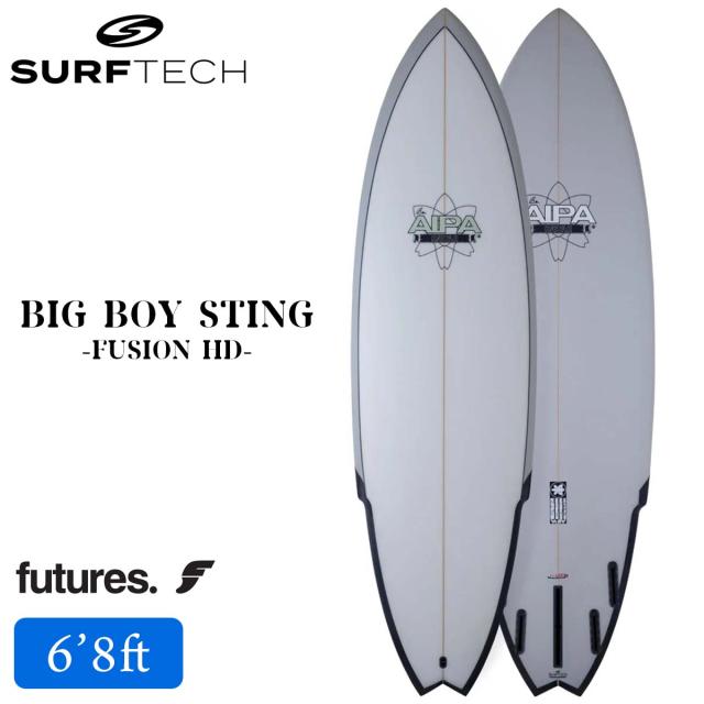 26 SURFTECH サーフテック サーフボード BIG BOY STING 6'8 6.8 ショートボード サーフィン EPS 板 AIPA アイパ センターフィン Futures フューチャー 2026年 日本正規品
