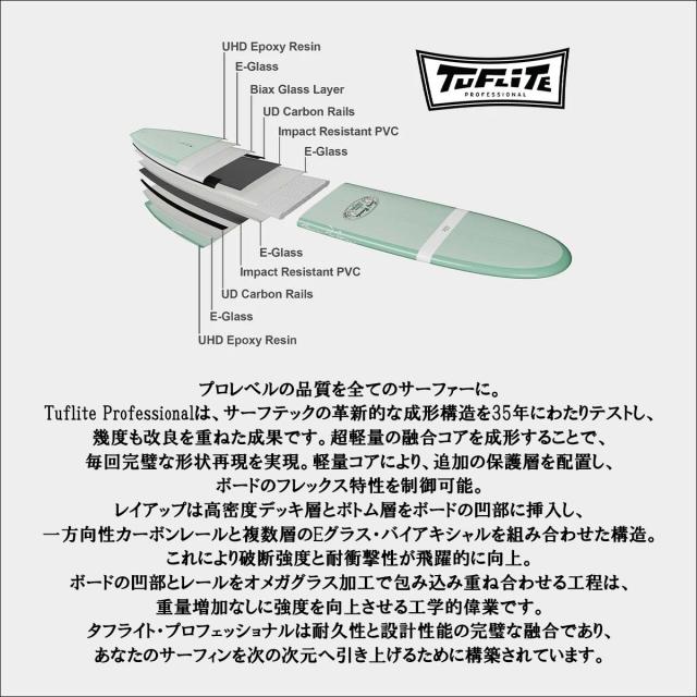 26 SURFTECH サーフテック サーフボード IN THE PINK 9'3 9.3 ロングボード サーフィン 板 Donald Takayama ドナルドタカヤマ EPS FCS2 2026年 日本正規品_9