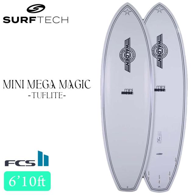 26 SURFTECH サーフテック サーフボード MINI MEGA MAGIC 6'10 6.10 ミニメガマジック EPS ミッドレングス ファンボード サーフィン 板 WALDEN ウォルデン 2026年 日本正規品