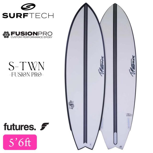26 SURFTECH サーフテック サーフボード S-TWIN 5'6 5.6 ショート