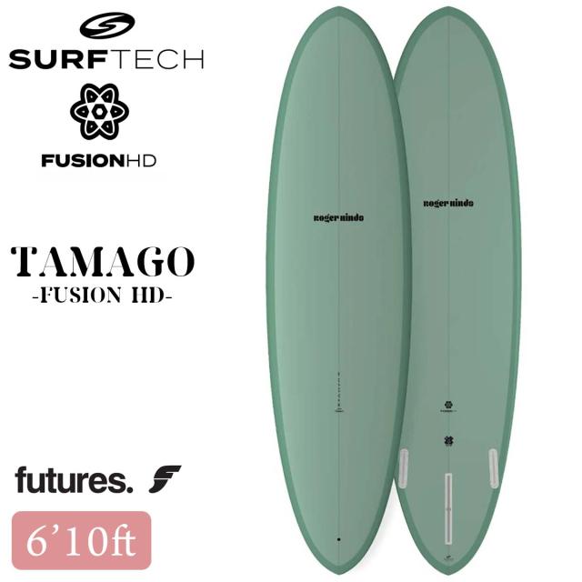 26 SURFTECH サーフテック サーフボード TAMAGO 6'10 6.10 タマゴ ミッドレングス ファンボード サーフィン 板 ROGER HINDS ロジャーハインズ 2026年 日本正規品