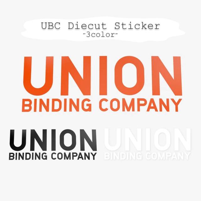 UNION ユニオン ステッカー UBC Diecut Sticker シール カッティング
