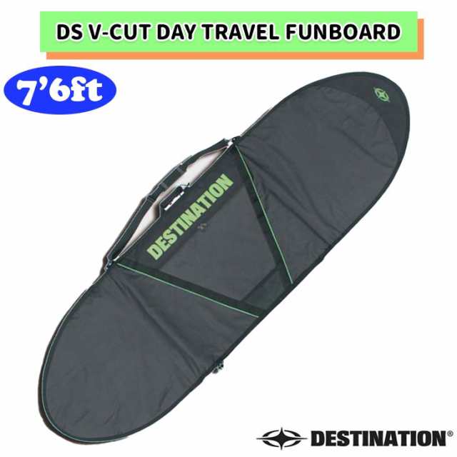 DESTINATION デスティネーション ハードケース V-CUT DAY TRAVEL FUNBOARD 7'6