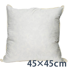 クッション 中身 45×45フェザークッション（ヌードクッション） 45