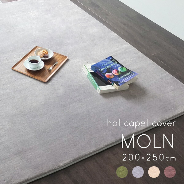 送料無料 ラグ ラグマット 絨毯 モルン/200×250cm 3畳 長方形 おしゃれ かわいい ベージュ グレー ブラウン グリーン シンプル 無地 ホットカーペット ホットカバー 滑りにくい シャギー フランネル ウレタン 敷物 3帖 北欧 プレゼント 実用的 ギフトの通販は