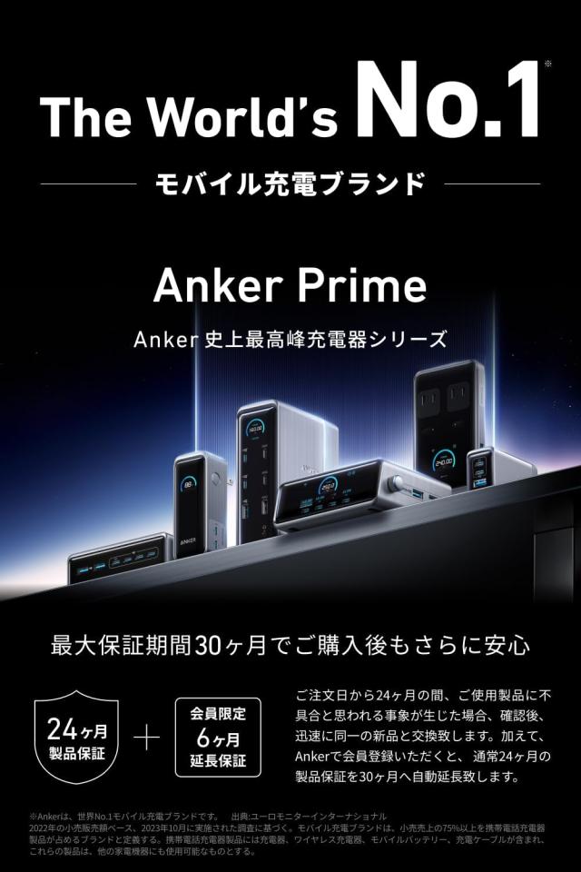 Anker Prime Power Bank (9600mAh, 65W, Fusion) (9600mAh 65W