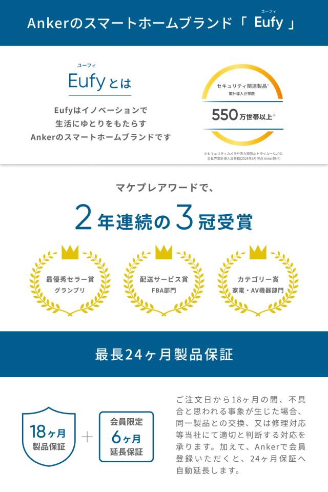 Anker Eufy (ユーフィ) Robot Vacuum Omni E25 (ロボット掃除機) ローラーモップ/全自動クリーニングステーション/自動ゴミ収集/モップ洗浄・乾燥 / 20000Pa