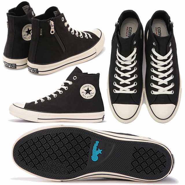 CONVERSE◆GORE-TEX/ハイカットスニーカー/26.5cm/BLK/31303610