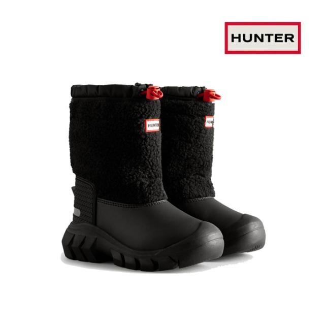 ハンター HUNTER キッズ ウインターブーツ リトルキッズ ワンダラー シェルパ スノーブーツ KFT5067HER K Littel Wanderer Sherpa Snow Boots