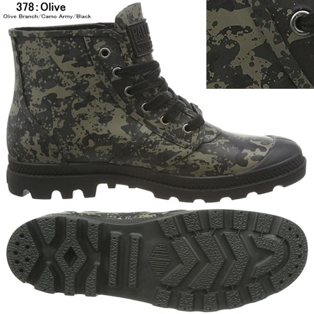 パラディウム パンパ ハイ レイン スニーカー レインシューズ 雨靴 PALLADIUM PAMPA HI RAIN 75556 メンズ レディース【QKQK-28nhhd】●_3