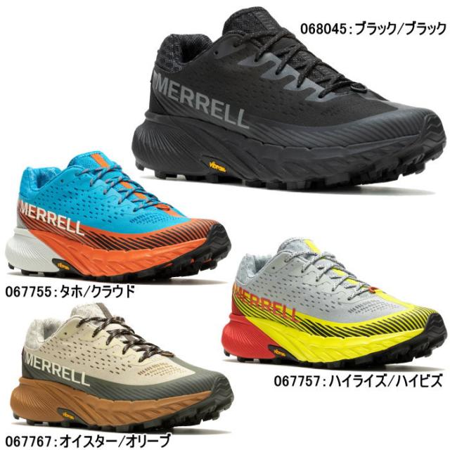 メレル MERRELL メンズ スニーカー アジリティー ピーク 5 アウトドアシューズ トレイルランニングシューズ AGILITY PEAK 5_1