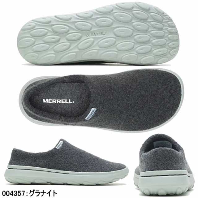 メレル MERRELL メンズ サンダル シューズ ハット モック 2 ウール スライド MERRELL HUT MOC 2 WOOL SLIDE アウトドア キャンプ