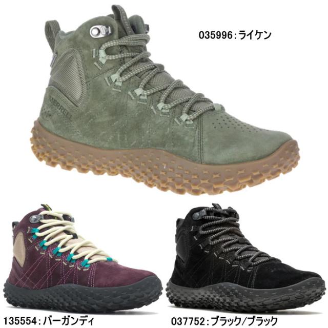 メレル MERRELL レディース スニーカー ラプト ミッド ウォータープルーフ アウトドア ハイキングシューズ 防水 WRAPT MID WATERPROOF_1