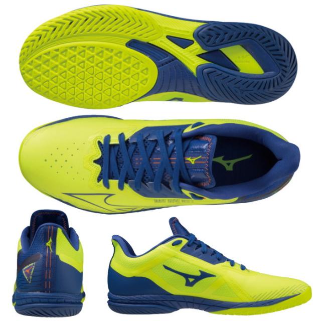 ミズノ MIZUNO メンズ レディース ジュニア 卓球シューズ ウエーブドライブ NEO3 男女兼用 軽量 WAVE DRIVE NEO3 81GA2200_2