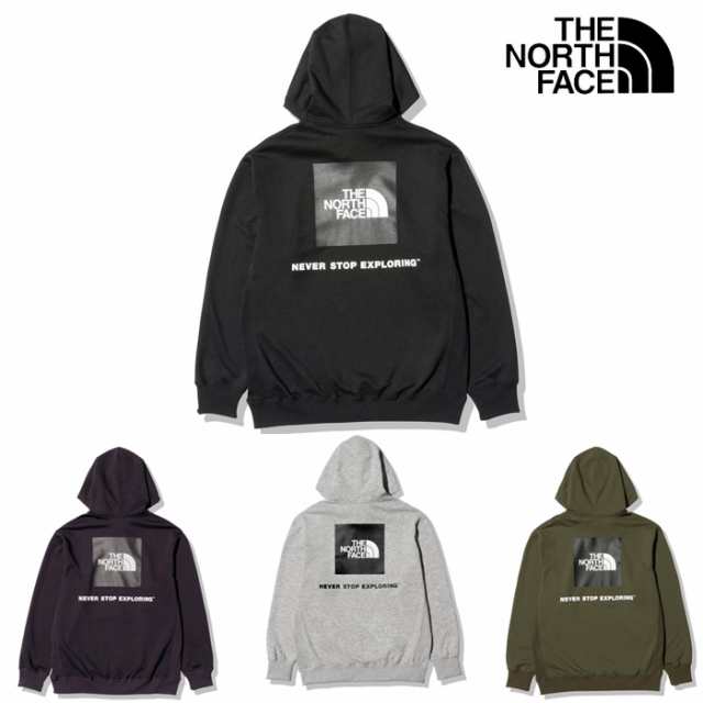 ザ・ノースフェイス メンズ バックスクエアロゴフーディ NT62230 Back Square Logo Hoodie THE NORTH FACE スウェット パーカー