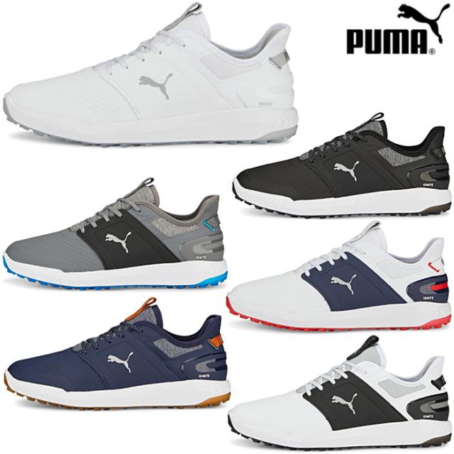 PUMA】ゴルフシューズ 23cm スパイクレス ブラック イグナイト マリブ