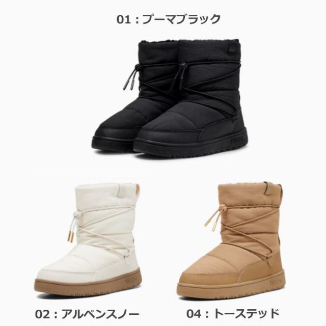 プーマ PUMA 393920 ウィメンズ スノーバエ ブーツ 厚底 レディース 靴 ウィンターブーツ おしゃれ 滑らない_1
