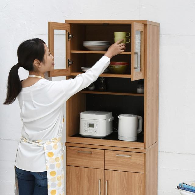 代引き不可 送料無料 レンジ台 レンジ棚 おし ガラス扉 ラック 棚 収納 180 高さ 60 幅 付き スライド棚 キッチン収納 北欧 食器棚 レンジラック レンジ台 レンジボード Revuemusicaleoicrm Org