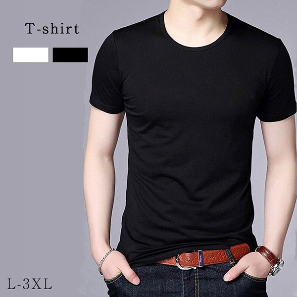 Tシャツ メンズシャツ 無地tシャツ 半袖シャツ シャツ Uネック シンプル インナーシャツ ゆったりuネック フィット感抜群 接触冷感 さらの通販はau Pay マーケット World Treasure