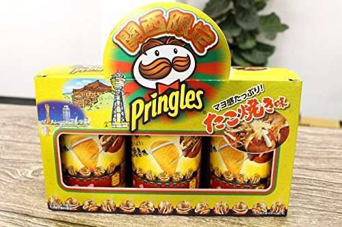 Pringles プリングルズ たこ焼き味 関西限定 3缶入 大阪 お土産 お菓子 スナックの通販はau Pay マーケット World Treasure