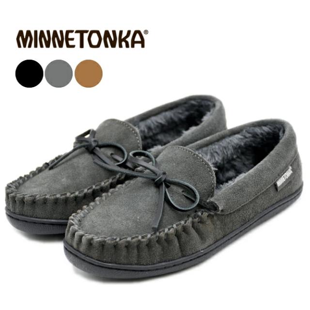MINNETONKA ミネトンカ ファーモカシン CADENCE ケイデンス ボア フラット スエード 本革 モカシン フラットシューズ モカシンシューズ