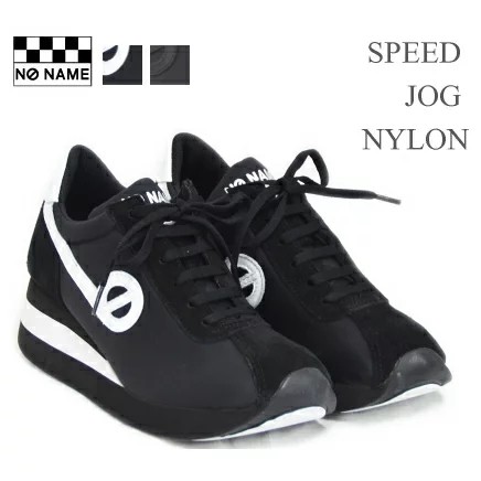 NO NAME ノーネーム スニーカー ヒールスニーカー s101 SPEED-00101 SPEED JOG NYLON スピード ジョグ speed00101 美脚 ヒールスニーカー