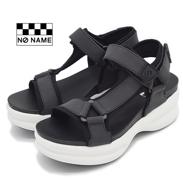 No Name ノーネーム スポーツサンダル Concrete コンクリート ブラック 軽量 サンダル 厚底 美脚 脚長 レディース 靴の通販はau Pay マーケット Shoebreak