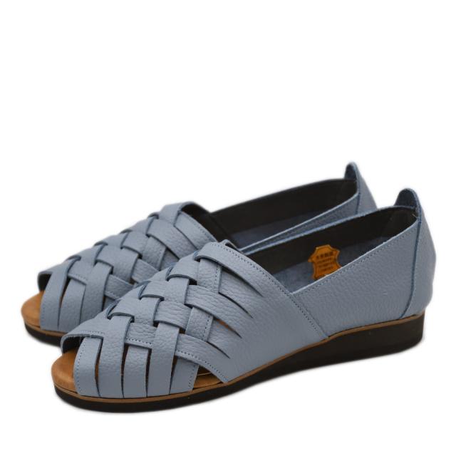 Figurino フィグリーノ メッシュ オープントゥシューズ F1457 幅広 3E