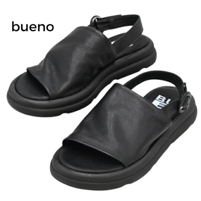BUENO SHOES ブエノシューズ ストラップサンダル Y9410 トルコ製 厚底サンダル 本革 レザー レディース 靴 歩きやすい