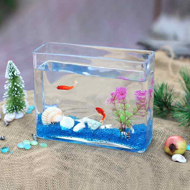透明なガラス海水槽統合成形魚水槽水族館ホームリビングルーム装飾厚い壁水耕花瓶 F Styleの通販はau Pay マーケット ダンデライオンマーケット Au Pay マーケット店