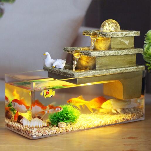 クリスマスギフト屋内ホームデコレーション水機能長方形ローリングボール噴水滝カスケード水族館水槽キット Kitの通販はau Pay マーケット ダンデライオンマーケット Au Pay マーケット店