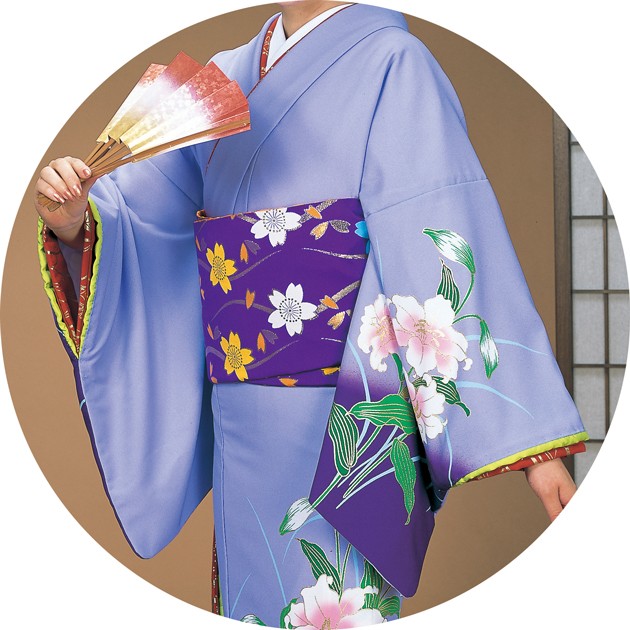 裾引き 引き摺り お引き 着物 きもの 仕立上がり ポリエステル製 踊り 