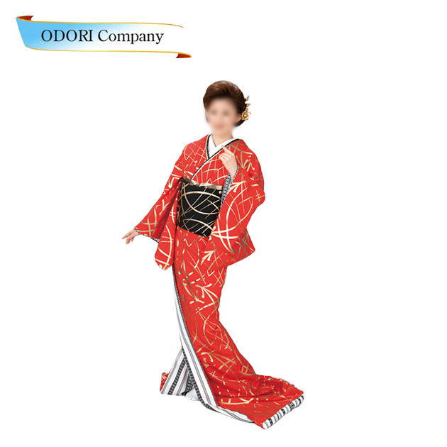 裾引き お引きずり すそひき おひき 踊り 着物 舞台 大衆演劇 ステージ 