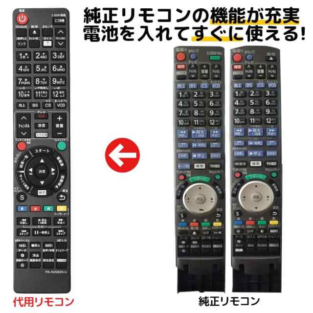 Panasonic BD リモコン