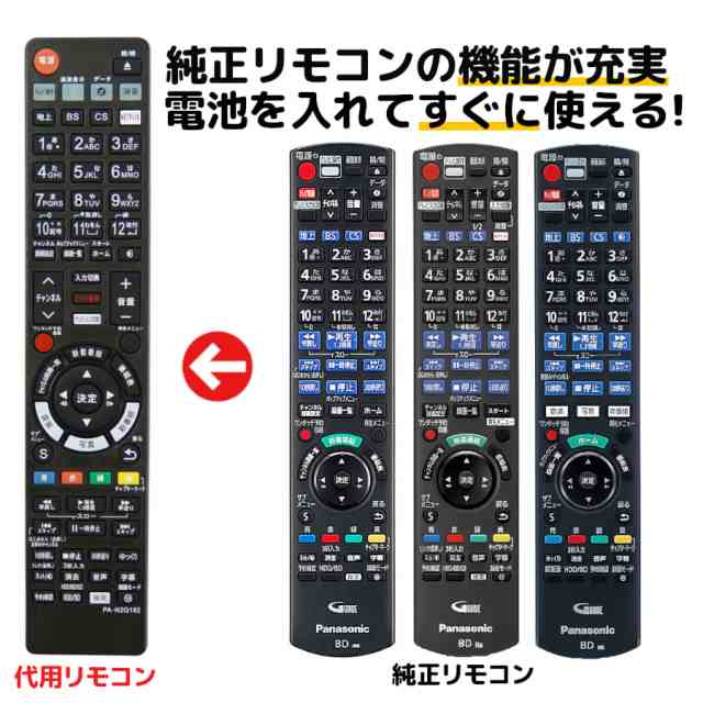 リモコン新品！Panasonic ブルーレイ DIGA DMR-BRX2000 - レコーダー