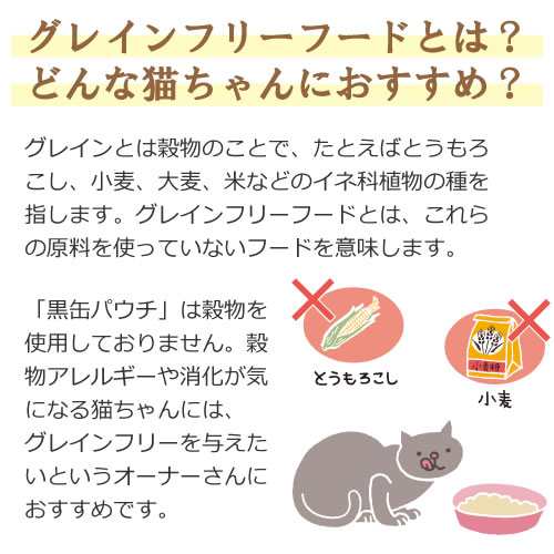 メール便】12個セット アイシア 黒缶パウチ 子ねこ用 まぐろとかつお