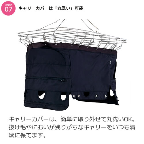 コンビ コムペット ミリクラン アルファ ロング カラパナブラック