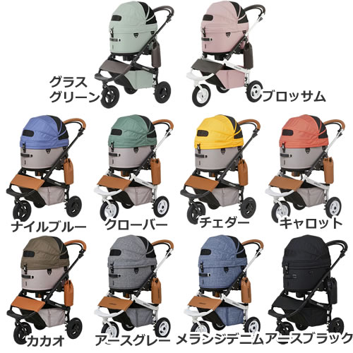 今なら専用レインカバープレゼント！ GMP エアバギー フォー ペット ドーム3 ブレーキ レギュラー Rサイズ AirBuggy for PET DOME3 SET REGULAR ペットカート 12kgまで 小型犬多頭 ゆったり 通院 旅行の通販は
