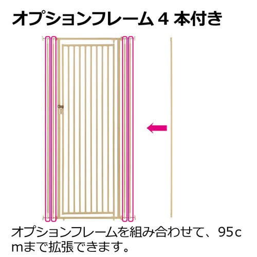 リッチェル キャットセーフティゲート 猫用 脱走防止柵 組立式の通販は