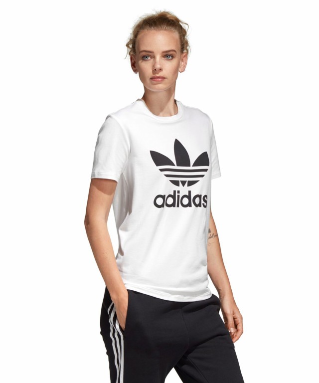 メール便ok アディダス Adidas トップス トレフォイルtシャツ Trefoil Tee レディース 半袖 カットソー ロゴt プリントt Cv98 正規品 の通販はau Pay マーケット Donoban