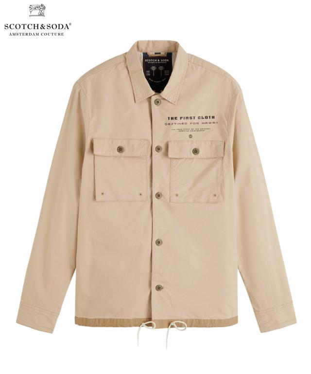 Scotch Soda スコッチ ソーダ シャツジャケット Workwear Shirt Jacket ベージュ 292 メンズ トップス 長袖 ワーク カジュアル 送の通販はau Pay マーケット Donoban