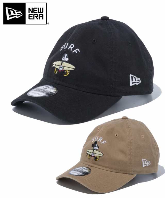 New Era ニューエラ キャップ 9thirty ディズニー ミッキー サーフ ブラック カーキ 12533266 12533265 メンズ 送料無料の通販はau Pay マーケット Donoban