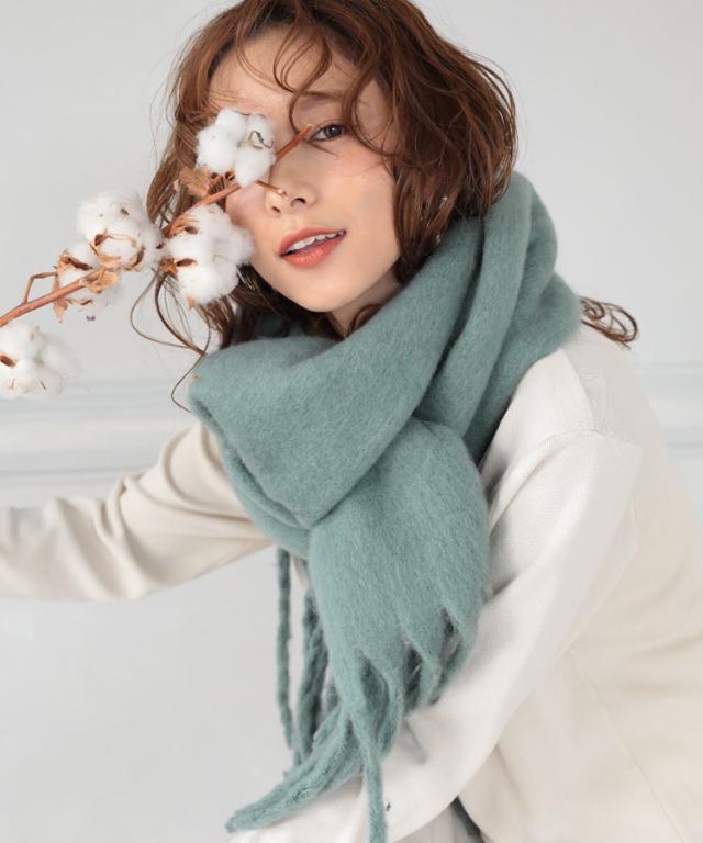 マフラー ボリュームマフラー レディース ストール 厚手 秋冬 大きい 大判 ふわふわ スヌード ブランド メンズ 肩がけ ひざ掛け 小物 防の通販はau Pay マーケット Donoban