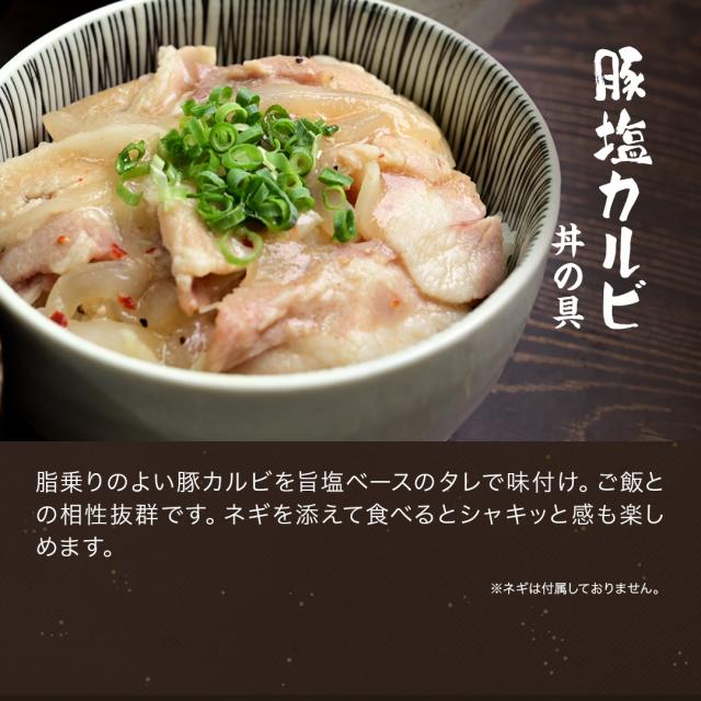 牛丼・角煮・カルビ・生姜焼き・豚キムチ 等、丼の具 10種類 30食セット【豚塩カルビ・豚角煮・牛すじ煮込み・牛カルビ・豚生姜焼き・豚キムチ・牛すき焼き・牛丼・サーモンたたき・海鮮】 BBQ バーベキュー 食材_13