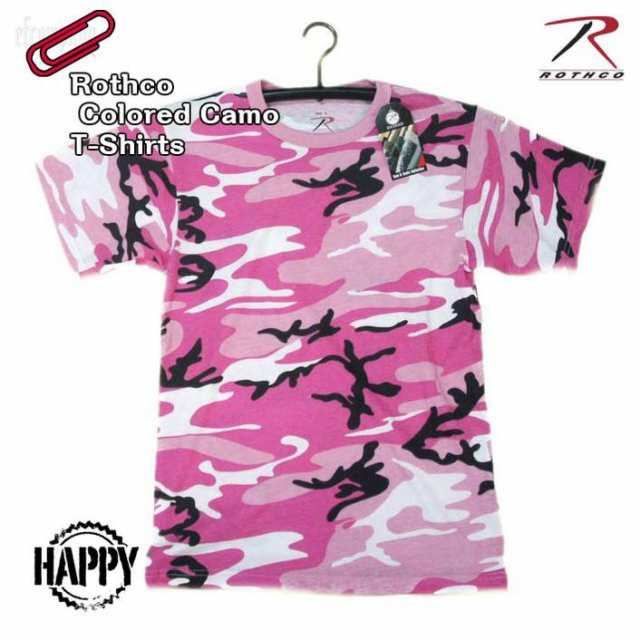 迷彩tシャツ ダンス ピンク柄 ミリタリー メンズ ロスコ アメリカ直輸入 Rothco Camo T Shirts 米軍 レプリカ仕様の通販はau Pay マーケット エフスリーズィー